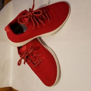 Allbird Red Wool Shoes